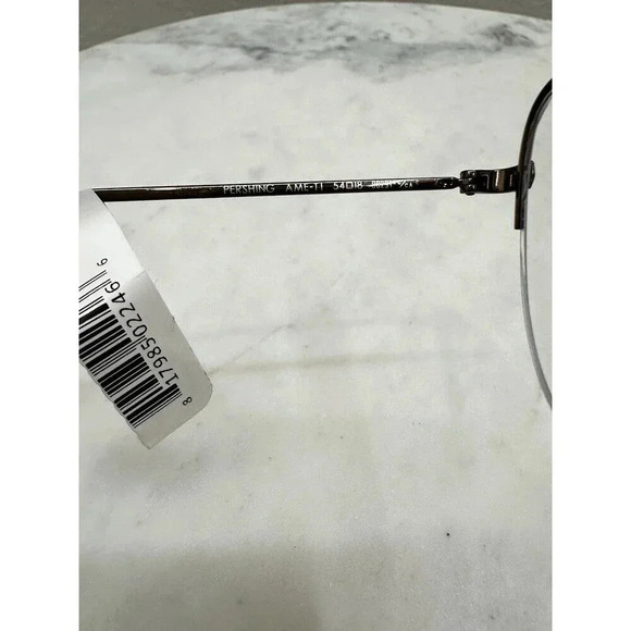 New Garrett Leight Pershing Eyeglasses  54-18  AME-TI GUNMETAL BROWN GLCO - Picture 5 of 5